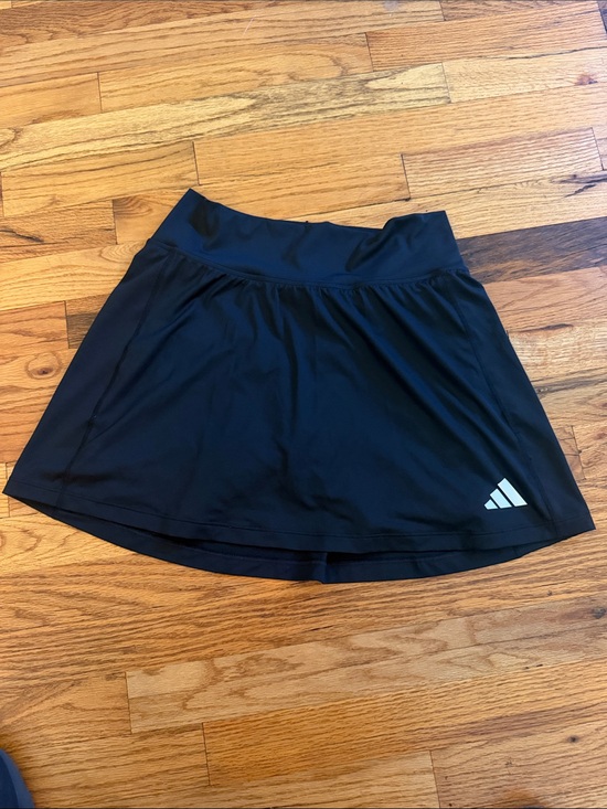 adidas Dresses & Skirts - adidas Black Athletic Tennis Skort with Logo